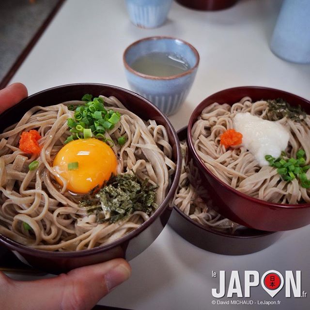 Sanshokuwarigo Soba pour midi ! Bon appétit à vous ! 😊 #izumo #soba #foodporn