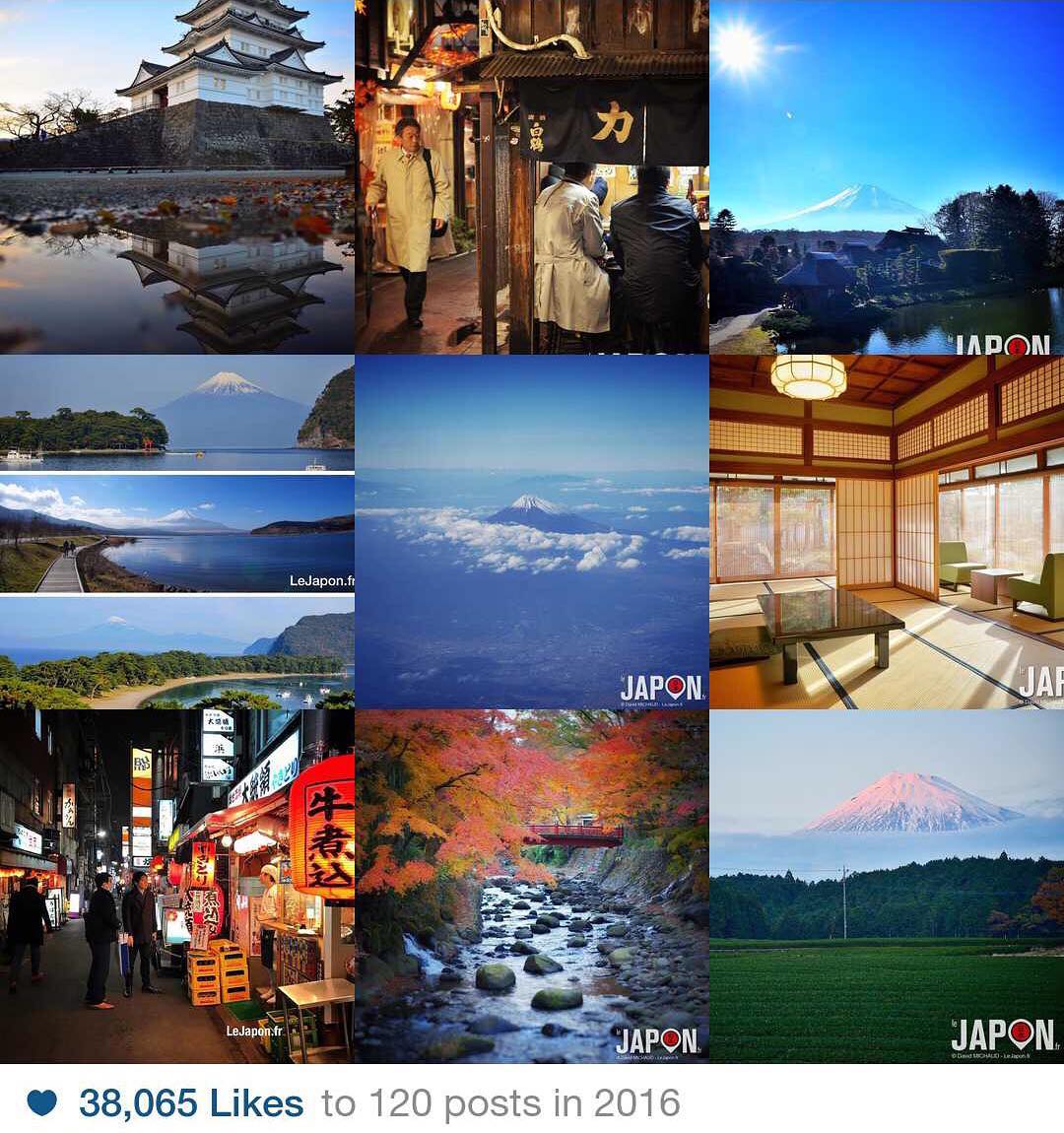 Mon #2016bestnine 🎉😊 Merci pour vos likes c'est mon moteur motivant 😉 A noter que la moitié a été faite pendant notre trip Fuji avec @horizonsdujapon @geoffsuteki @loeildutako @tanukitsuneko et @hoxiong 😘