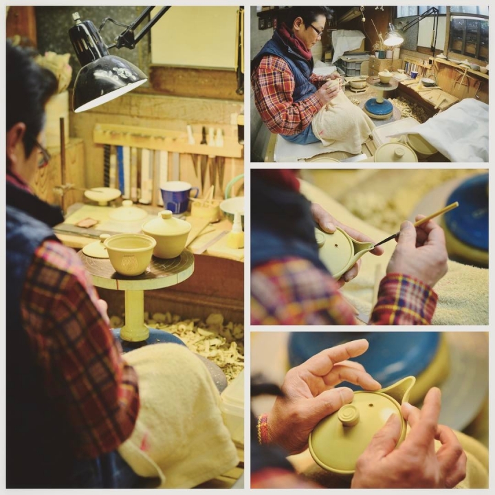Voir un artisan de Takumi No Yakata à Uji fabriquer une théière Kyusu 🍃🍵 #JapanHeritage #Uji #Kyoto