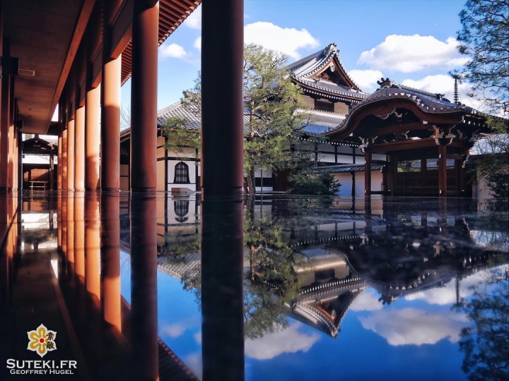 Tout est dans la réflection #japon #kyoto