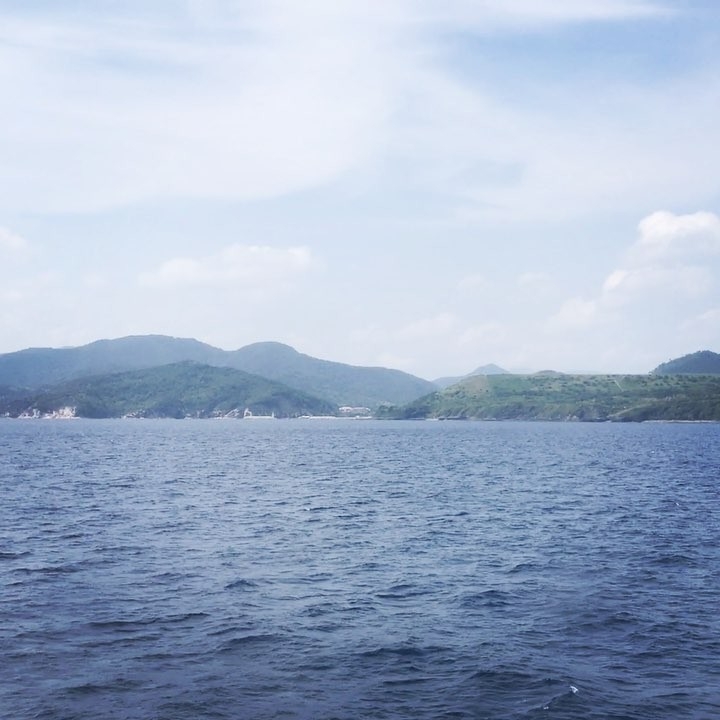 Byebye Okinoshima en Hydrofoil ! 🚤💨 #SaninAdventure