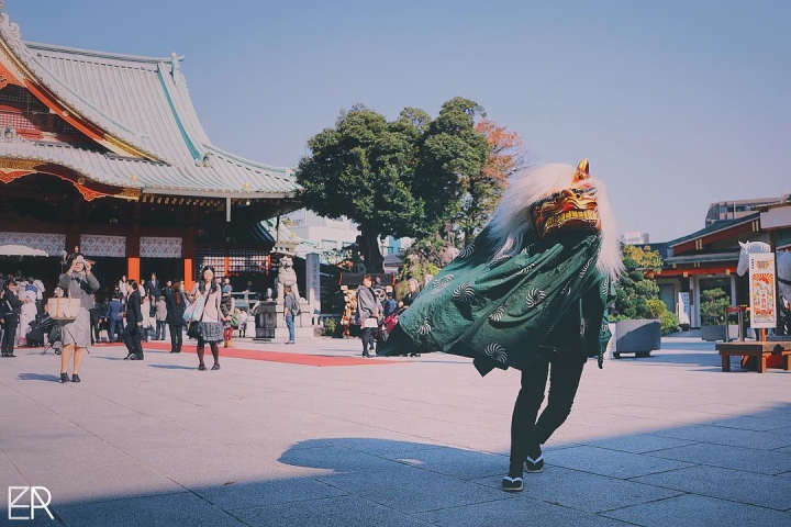 Shishimai & la danse du lion qui croque les maux