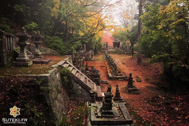 L’atmosphère parfaite pour un cimetière #japon #kyoto