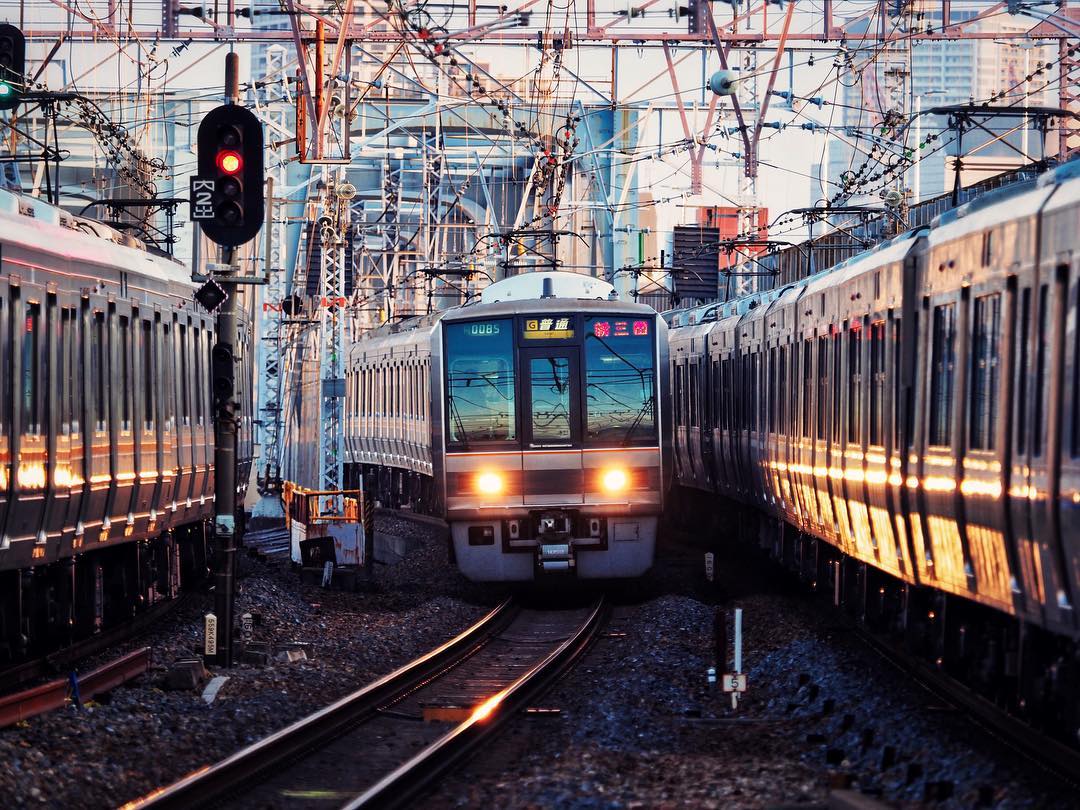 Compression ferroviaire #japon #osaka