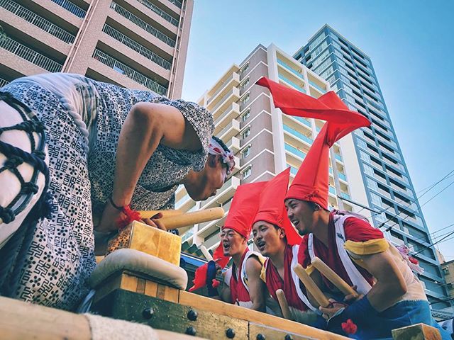 Le cru 2018 du Tenjin Matsuri promet d’être chaud :) #osakasafari #japonsafari #tenjinmatsuri