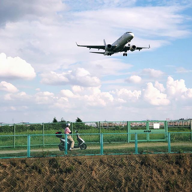 Le bal des avions qui atterrissent à l’aéroport d’Itami dans le nord d’Osaka