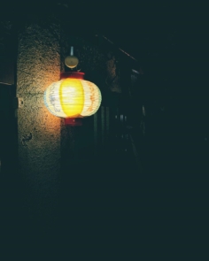 La lumière dans le noir qui indique où trouver l’ivresse 
#osakasafari #japonsafari #discoverosaka