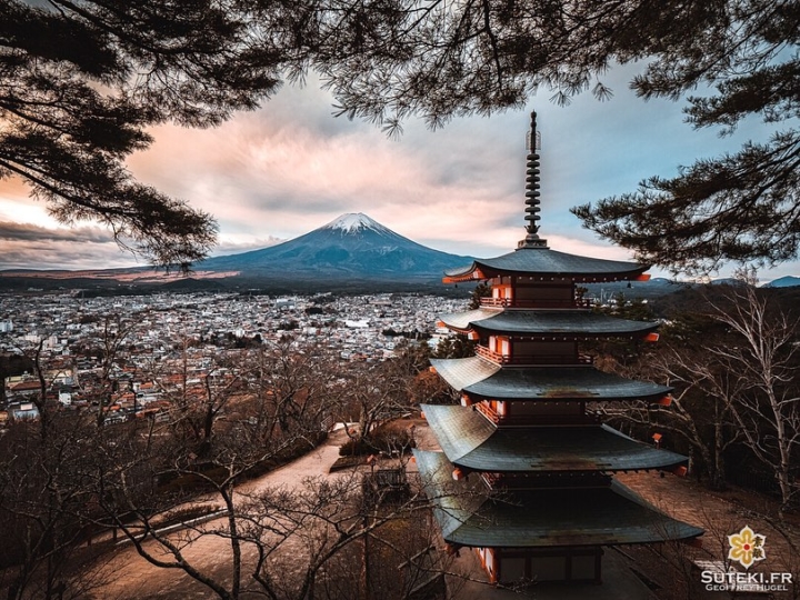 Une vue magnifique du Mont Fuji !